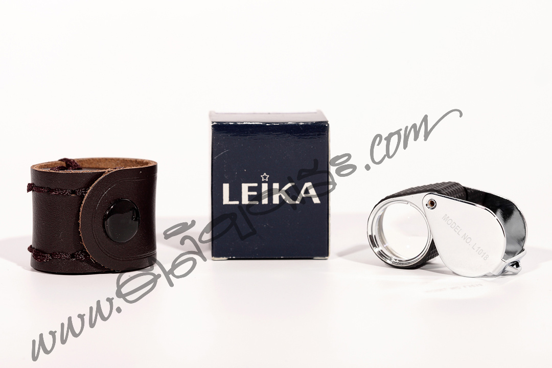 กล้อง LEIKA 10X เงินหุ้มยาง